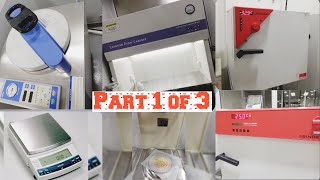 Microbiology lab equipment  Part 1 of 3  Basic lab equipment  Basic and general use [upl. by Attena]