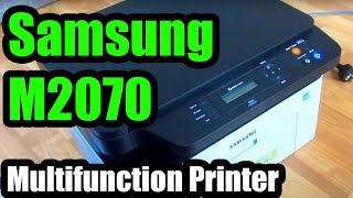 Samsung M2070 Multifunction Laser printer Unboxing Quick Review [upl. by Ribaudo356]