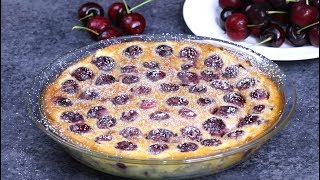 Easy Cherry Clafoutis [upl. by Moberg]