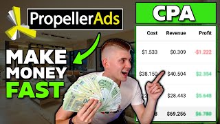 CPA Marketing amp Propeller Ads  Create Your First Profitable Campaign CPA Marketing For Beginners [upl. by Mari]