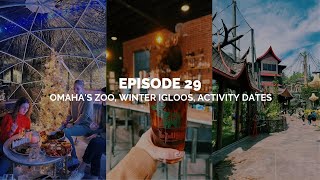 Ep 29 Omahas Henry Doorly Zoo Exhibits Winter Igloos Best Activity Dates [upl. by Tonnie]