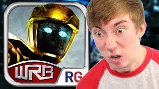 Real Steel walkthrough part 1 create a new robotTiranus vs Metro [upl. by Maurili467]