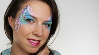 Flower Fairy Face Painting  Ashlea Henson [upl. by Akcirehs]