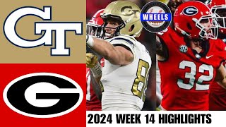 7 Georgia vs Georgia Tech MUST WATCH AMAZING GAME  2024 College Football Highlights [upl. by Navlys]