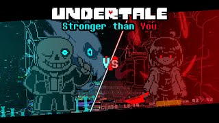 Stronger Than You  UNDERTALE Fangame  By OneCJ [upl. by Llewej132]