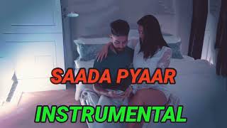 SAADA PYAAR  INSTRUMENTAL  AP DHILLON  MONEY MUSIK  FULL KARAOKE [upl. by Aeki586]