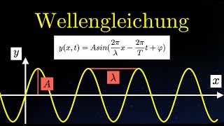 Die Wellengleichung EINFACH erklärt  Wellen 1 von 10 [upl. by Hutt]