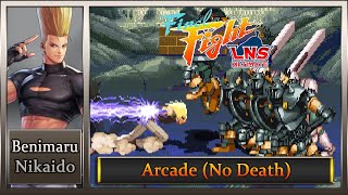 Final Fight LNS Ultimate V04 Arcade Hard Musou – Benimaru No Death [upl. by Bili644]