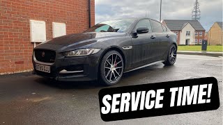 Jaguar Xe 20D Major Service [upl. by Charron691]