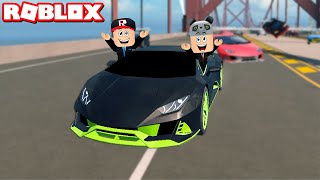 Zengin Olduk Yarışa En Hızlı Araba İle Girdik  Panda ile Roblox Driving Simulator [upl. by Rolph]