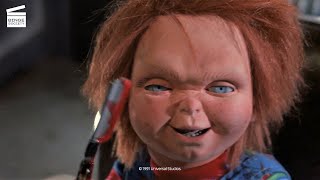 Childs Play 3 Chucky kills the schools barber HD CLIP [upl. by Vladimir]