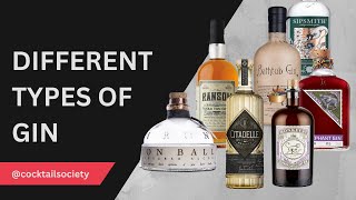 Gin Guide The Different Types of Gin explained [upl. by Barcot]