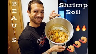 Shrimp Boil Recipe  Food Vlog [upl. by Trina]