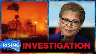 Unreal Spin Karen Bass INVESTIGATING Why Advisers Let Her Take Trip To Ghana During LA Fires [upl. by Aile]