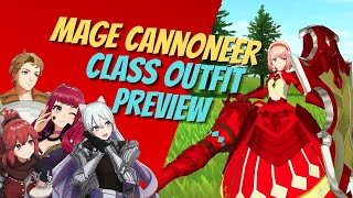 Mage Cannoneer Class Outfit Preview [upl. by Anilos]