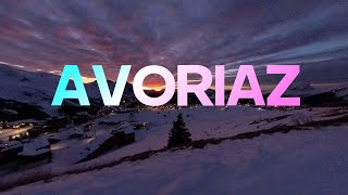 AVORIAZ 2023 Cinematic Skiing 4k Dec Drone amp Insta360 [upl. by Ettenej]