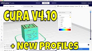 Cura V410  NEW CHEP Slicing Profiles [upl. by Aicenav]