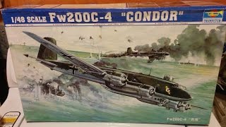 FW200C4 Condor Build Pt1 148 by Trumpeter [upl. by Jard]