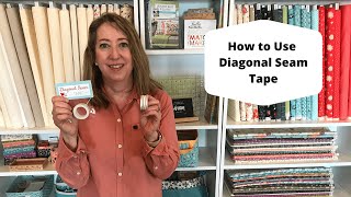 How to Use Diagonal Seam Tape [upl. by Ybbed]