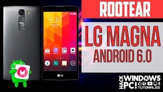 HOW TO ROOT LG MAGNA H502F ANDROID 60 BY FLASH TOOL [upl. by Supen]