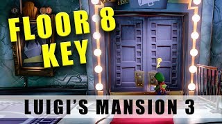 Luigis Mansion 3 Floor 8 key How to get into F8 [upl. by Heger]