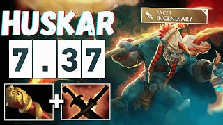 THIS NEW FACET MADE HUSKAR MELT HIS ENEMY  Huskar Dota 2 [upl. by Uzia362]