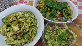 3 RICETTE fresche e veloci con le zucchine [upl. by Soinotna]