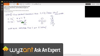 Drawing Lewis Structure for CCl4 and Determining Geometries and Bond Angle [upl. by Aratihc]