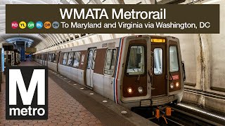 WMATA Metrorail Rides and Views [upl. by Kared]