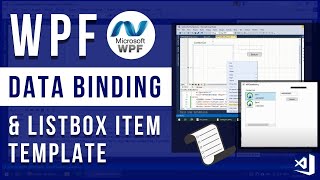 WPF Data Binding and ListBox Item Template [upl. by Devaney]