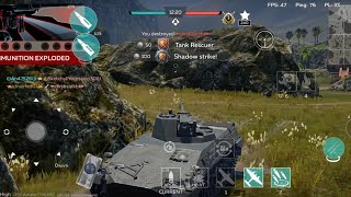 WAR THUNDER MOBILE  BEGLEITPANZER 57 GAMEPLAY [upl. by Dublin]