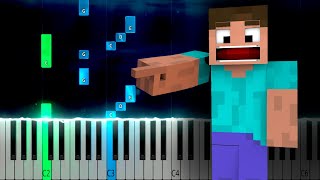 Lena Raine  Otherside Minecraft EASY PIANO  SHEET MUSIC  MIDI 🎹 [upl. by Hermione]