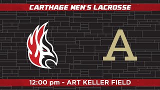 Carthage Mens Lacrosse vs Albion College [upl. by Serle]