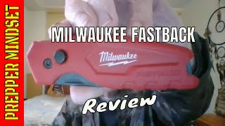 Milwaukee Fastback Utility knife review [upl. by Anej]