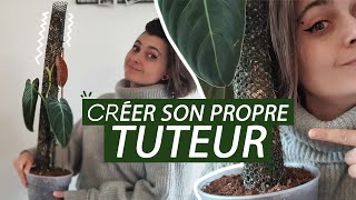 COMMENT RÉALISER SON PROPRE TUTEUR POUR PLANTE DINTÉRIEUR [upl. by Miru]