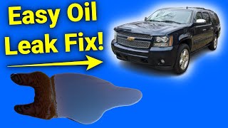 ChevyGMC Truck and SUV EASY Oil Leak Repair [upl. by Aerona]