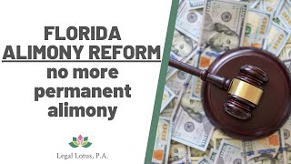 Understanding Florida Alimony Reform 2023 PERMANENT ALIMONYKey Changes and What They Mean for You [upl. by Ellenet]