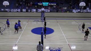 TMS Volleyball vs Artesia [upl. by Greeson60]