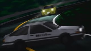 Initial D AE86 vs FD First Race scene [upl. by Cohette]