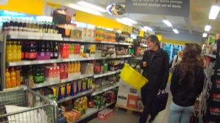 Danish Supermarket Netto in Copenhangen [upl. by Nyllek]