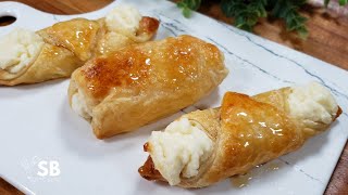 Quesitos Puerto Rican Cheese Turnovers Recipe [upl. by Nna]