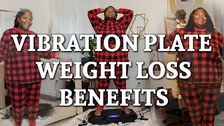 VIBRATION PLATE Exercise Machine for FAT LOSS  Weight Loss Journey [upl. by Cain754]