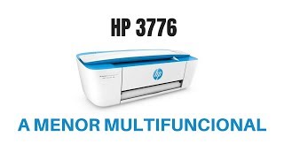 HP 3776  PORQUE VOCÊ DEVE TER ESSA MULTIFUNCIONAL WIFI [upl. by Martsen]