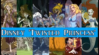 Disney Twisted Princess Series from Artist Jeffrey Thomas [upl. by Seidler546]