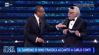 Il Sanremo di Nino Frassica accanto a Carlo Conti  La Volta Buona 13022025 [upl. by Metcalf]