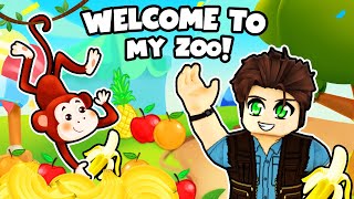 ROBLOX ZOO TYCOON [upl. by Annawal274]