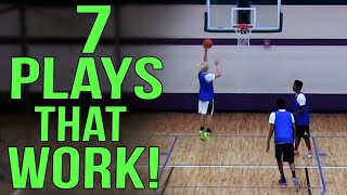 7 Proven Basketball Plays to SCORE Against ANY MantoMan Defense [upl. by Cyndia995]