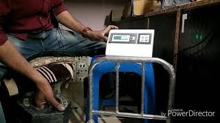 Electronic weighing scale calibrationk 9 calibrationvajan kanta setting [upl. by Eiliab]