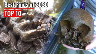 Top 10 Finds Fossil Hunting in 2020 [upl. by Aneryc]