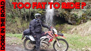 Too Fat to Ride No Way Tips and Solutions for the Overweight Dual Sport or ADV Motorcycle Rider [upl. by Rihat]